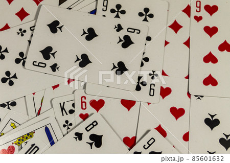 Background of the playing cards Background of the playing cards 85601632