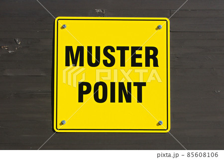 Muster Point Signage
