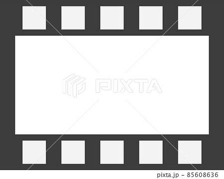 映画・動画のフィルムのアイコンイラスト 映画・動画のフィルムのアイコンイラスト 85608636