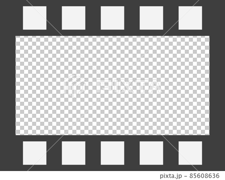 映画・動画のフィルムのアイコンイラスト 映画・動画のフィルムのアイコンイラスト 85608636