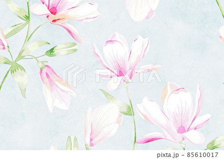 Elegant watercolor rose peony flower illustration 85610017