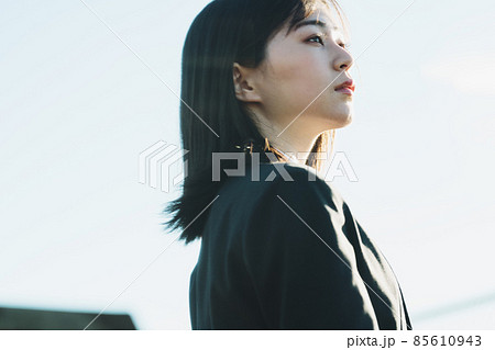 女子高生のポートレート［ソフトフォーカス］ 85610943