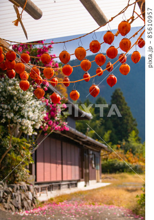 秋のかつらぎ町四郷の風景　和歌山県伊都郡かつらぎ町 85610957