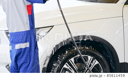 手洗い洗車　カーコーティング 85611459