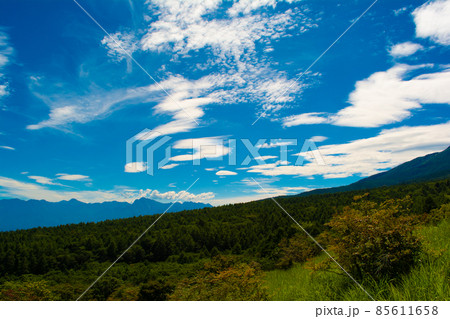 山梨県美し森からの景色 85611658