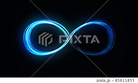 Endless infinity or infinite Fast Speed lines Technology Background 85611855