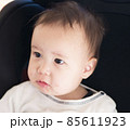 ハーフの赤ちゃんの口元の湿疹　イメージ　 85611923