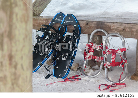 スノーシューとワカンで雪山ハイキング スノーシューとワカンで雪山ハイキング 85612155