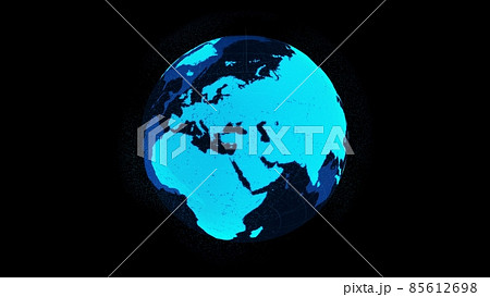 3D Digital orbital earth in cyberspace showing concept of network technology 3D Digital orbital earth in cyberspace showing concept of network technology 85612698