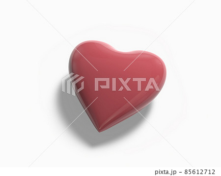 ハートで表現する恋愛　横 85612712