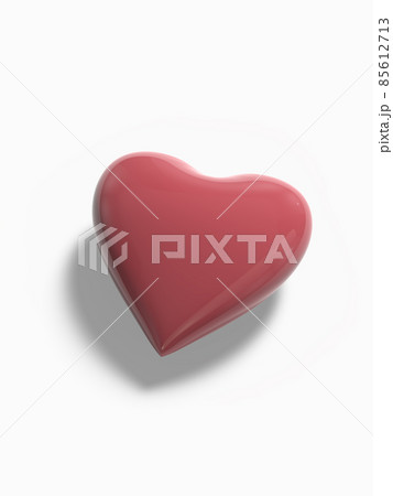 ハートで表現する恋愛　縦 85612713