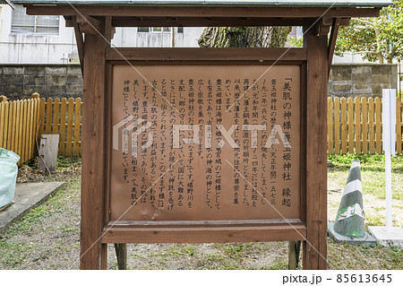 嬉野温泉　豊玉姫神社　由緒書　佐賀県嬉野市 85613645