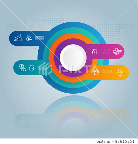 round circle infographics element presentation round circle infographics element presentation 85615551