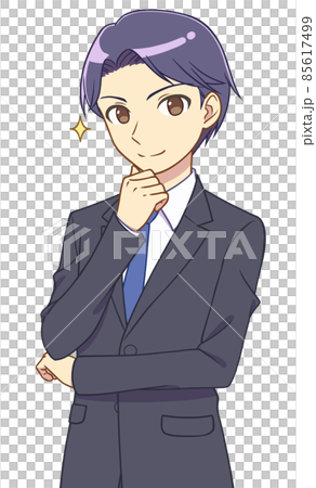 スーツの男性 85617499