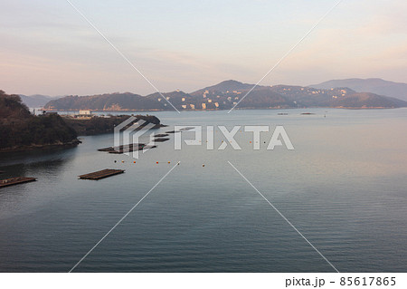 岡山県備前市の頭島の美しい海の風景 85617865