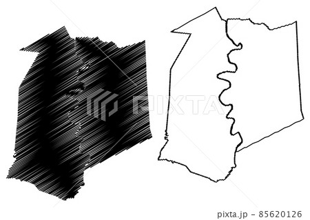 Franklin County, Kentucky (U.S. county, United States of America, USA, U.S., US) map vector illustration, scribble sketch Franklin map 85620126