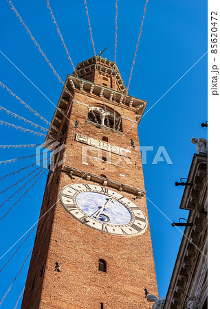 Ancient Civic Tower called Torre Bissara in Vicenza Veneto Italy 85620472