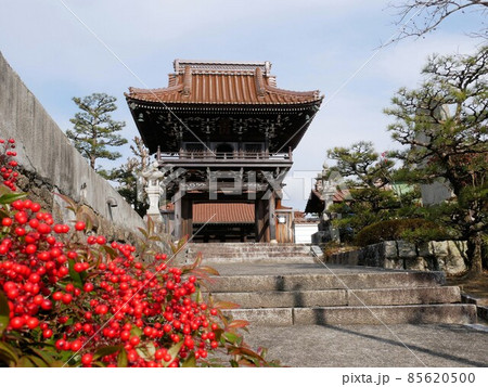養国寺の山門　（東広島市高屋町白市） 85620500