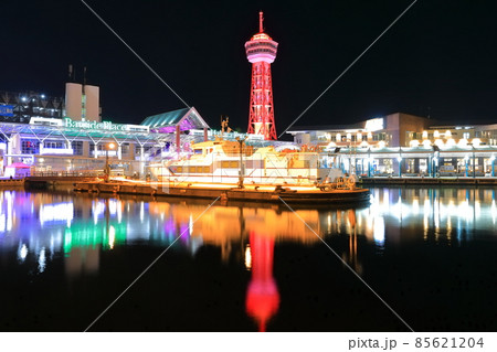 【福岡県】ベイサイドプレイス博多の夜景 85621204