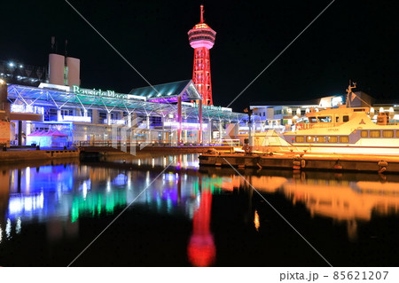 【福岡県】ベイサイドプレイス博多の夜景 85621207