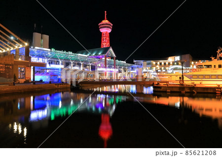 【福岡県】ベイサイドプレイス博多の夜景 85621208