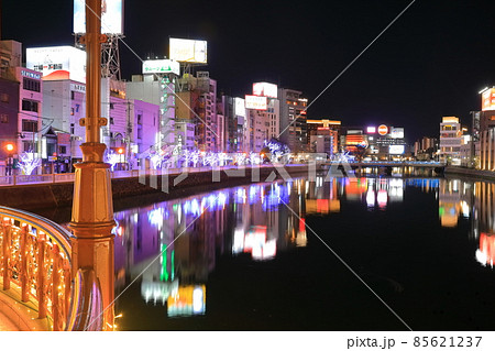 【福岡県】博多中洲の夜景(ナカスキボウノヒカリ) 【福岡県】博多中洲の夜景(ナカスキボウノヒカリ) 85621237