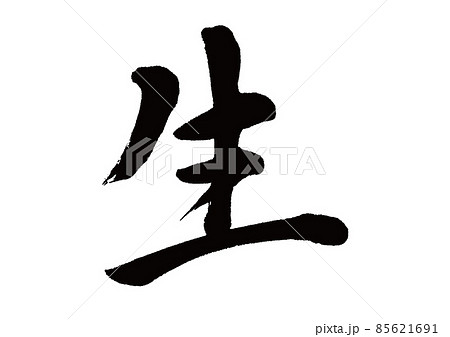 筆文字 生のイラスト素材 [85621691] - PIXTA