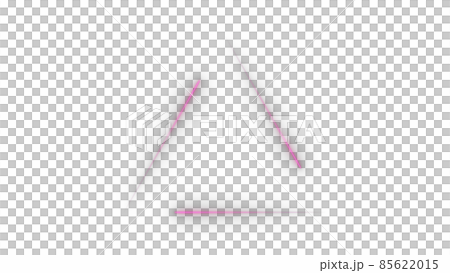 CG triangle light spots and light trails on a triangle 85622015