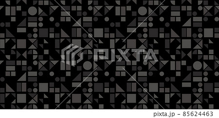 幾何学イラストパターン　背景素材 85624463