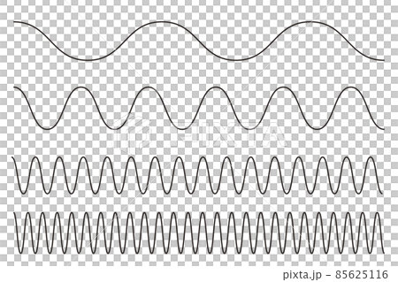Illustration of black Namami line. Various black curves. Illustration of black Namami line. Various black curves. 85625116