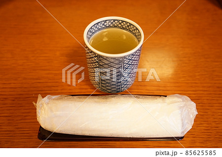 日本茶 おしぼり 85625585
