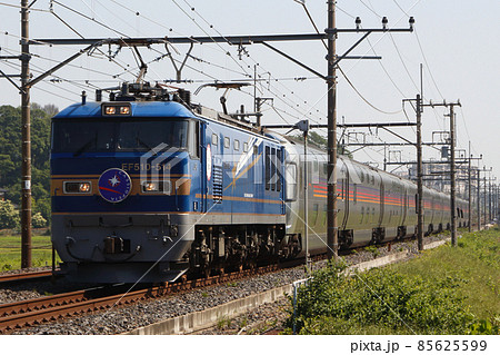 寝台特急カシオペア(青色:EF510牽引) 寝台特急カシオペア(青色:EF510牽引) 85625599