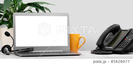 business. voip phone in the office close up business. voip phone in the office close up 85626077