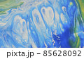 Blue stripes on a white background with gold flecks of yellow. 85628092