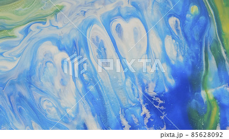 Blue stripes on a white background with gold flecks of yellow. 85628092