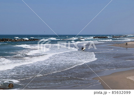 庄内浜の荒波 85632099