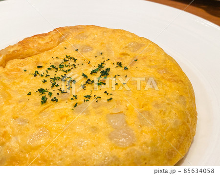 スペイン料理・トルティージャ 85634058