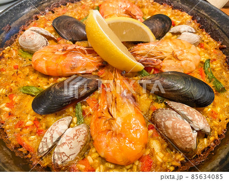 スペイン料理・シーフードパエリア スペイン料理・シーフードパエリア 85634085