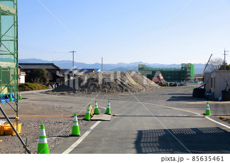 高速道路の延長工事 高速道路の延長工事 85635461