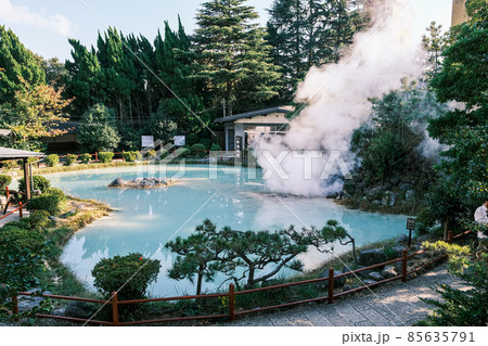 べっぷ地獄めぐり(白池地獄)01 べっぷ地獄めぐり(白池地獄)01 85635791
