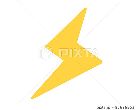雷のイラスト素材 85636953