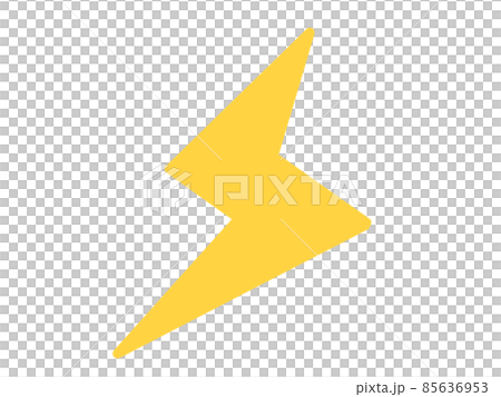 雷のイラスト素材 85636953