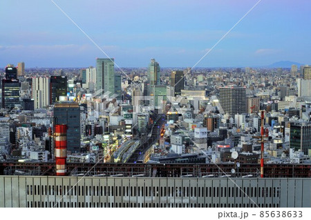 東京駅サピアタワーから見た神田・秋葉原方面 東京駅サピアタワーから見た神田・秋葉原方面 85638633