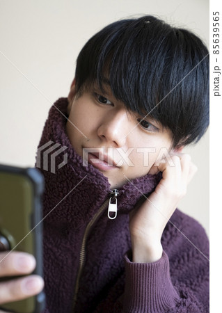 メンズファッション　ポートレート　冬 85639565