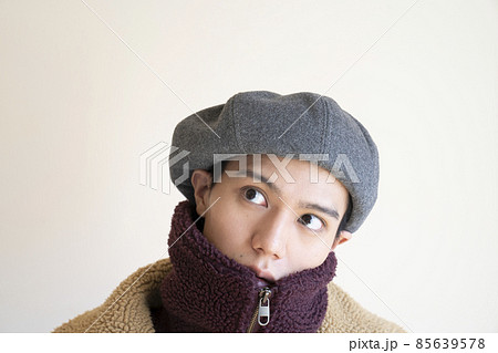 メンズファッション　ポートレート　冬 85639578