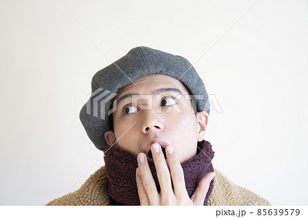 メンズファッション　ポートレート　冬 85639579