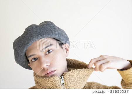 メンズファッション　ポートレート　冬 85639587