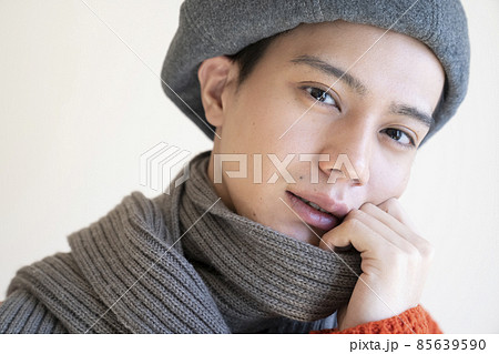 メンズファッション ポートレート 冬 メンズファッション ポートレート 冬 85639590