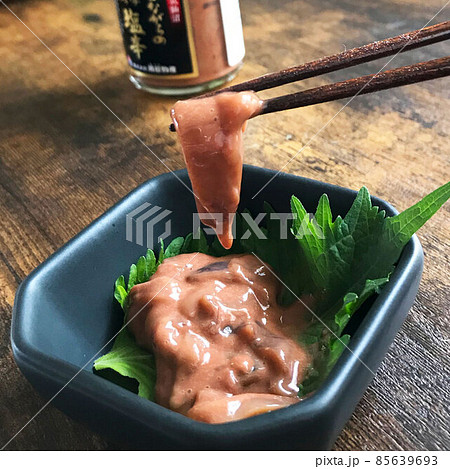 ごはんのおとも2_酒のつまみ_しおから ごはんのおとも2_酒のつまみ_しおから 85639693