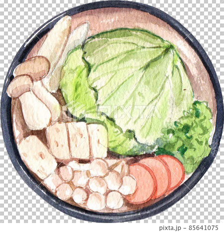 Chinese Hotpot shabu spicy and sour soup with meat and seafood, Suki Chinese style Chinese Hotpot shabu spicy and sour soup with meat and seafood, Suki Chinese style 85641075